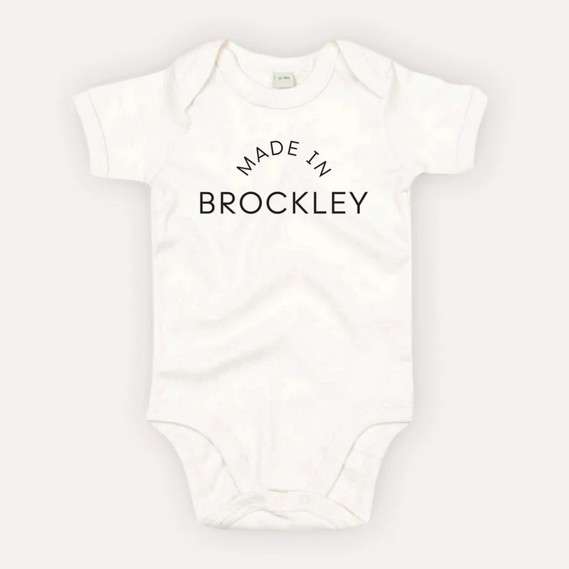 MADE IN BROCKLEY BABY BODYSUIT
